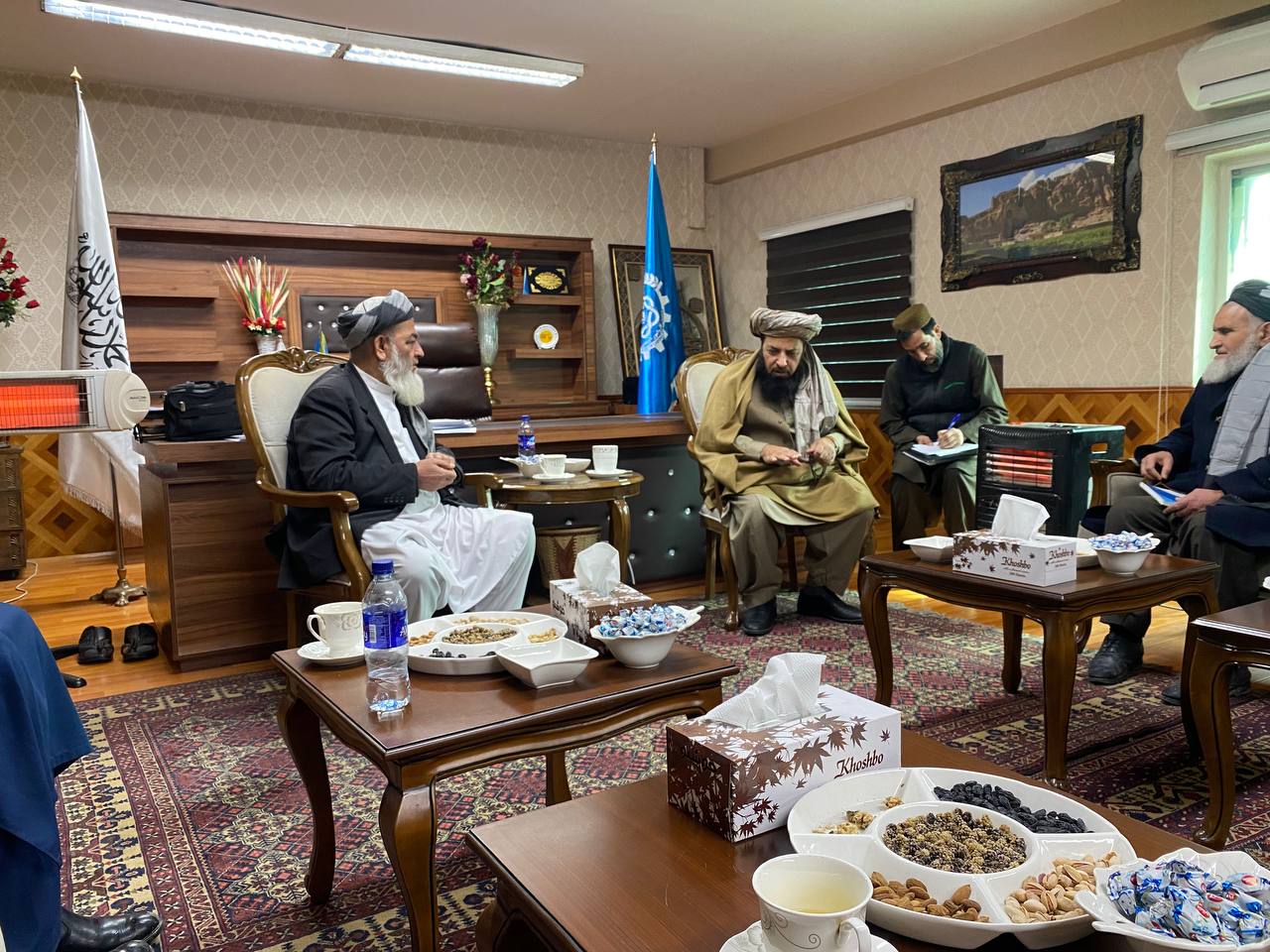 Meeting with the honorable deputy of the Ministry of Labor and Social Affairs